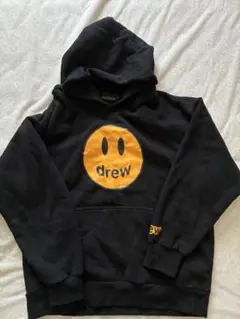 drew黒 フード付きパーカー