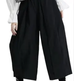 カジュアルバルーンパンツ 無地 ウエストゴム シンプル 可愛い ゆったり