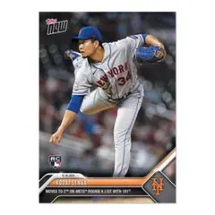 千賀滉大　MLB Topps Now 球団2位181奪三振
