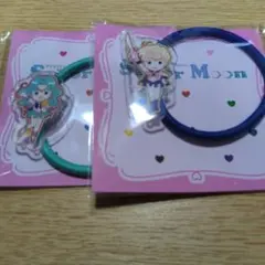 セーラームーン　ローソン　アクリルヘアゴム