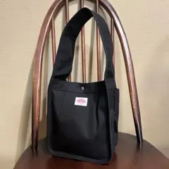 未使用品　DANTON ダントン　コットンキャンバス トートバック　ブラック