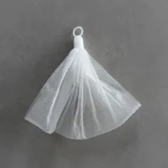 MUJI 無印良品 洗顔用泡立てネット 全長約21cmのサムネイル