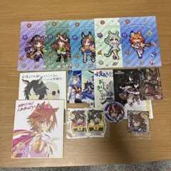 ウマ娘 ステッカー ポストカード 色紙【引退品】
