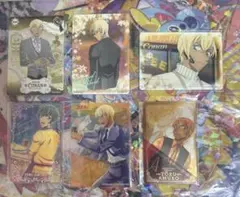 名探偵コナン　中国　安室透　降谷零　カード6枚セット　隻眼の残像　バーボン