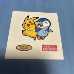 ポケモンパンシール ピカチュウ ポケまぜ ポケモンカフェ ラメ入りキラ