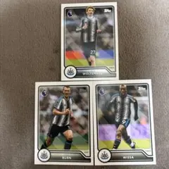 topps2026/27premierleagueカードニューカッスル3枚セット