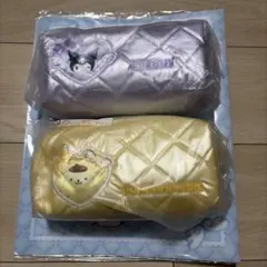 サンリオ当たりくじ　クロミ ポムポムプリン ポーチ 2点セット