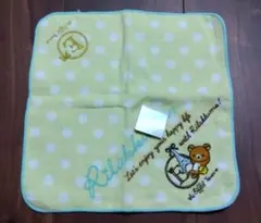 ☆新品未使用☆　San-X　リラックマ　ガーゼタオル　ミニタオル　平成レトロ