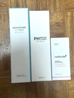 【SAM'U サミュ】化粧水 2本　メディキューブ　美容液