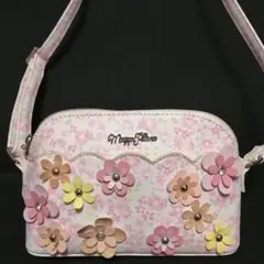 メゾピアノ フラワーショルダーバッグ