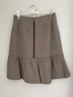 QUEENS COURTクイーンズコート 裾フリルスカート サイズ2