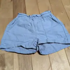 GU KIDS　キッズ　パンツ　半ズボン　110cm パープル