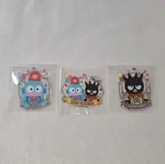 サンリオ キラぷるステッカー バッドばつ丸 ハンギョドン 3枚セット