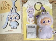 【正規品】 LABUBU ラブブ イニシャル （E） PIN FOR LOVE