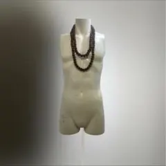 T*Z様 ウッドビーズ ネックレス ヴィンテージ 80s 70s ビンテージ ペ