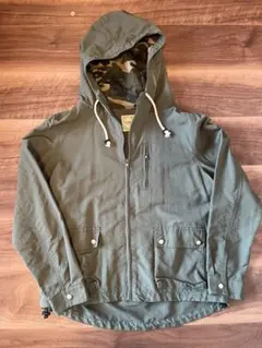 BEAMS HEART オリーブグリーン フード付きジャケット