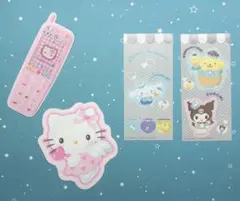 【サンリオ】カード&シール 4点セット