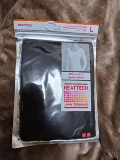 ユニクロ ヒートテック UネックT 八分袖 L