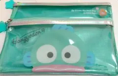 ハンギョドン　透明ポーチ 星型ジッパー付き　フラットポーチ　サンリオ　ガチャ