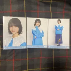 乃木坂46 生写真 林瑠奈 襟付きコーデ コンプ