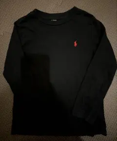 ラルフローレンRalph Lauren ブラック 長袖 ロングTシャツ110cm