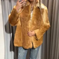ラビット ファーコート
