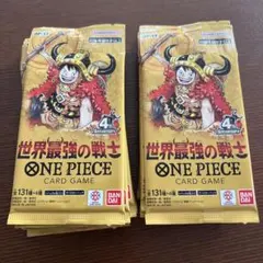 ワンピースカードゲーム 世界最強の戦士 OP-17 未開封20パック（サーチ