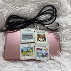 3DS ピンク タッチペン付き 充電器付き