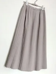 YARRA ヤラ ロングプリーツスカート グレー ロング丈 日本製のサムネイル