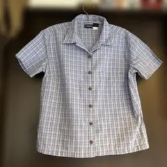 Patagonia＊半袖シャツ＊ブルー系＊M