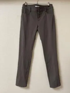 コムサ ☆ COMME ÇA スリム ストレッチ パンツ カーキ 11号のサムネイル
