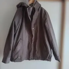 【​grove】 3WAYマウンテンパーカー ファーベスト マウンパ モカ LL