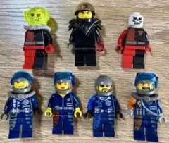 レゴ　ミニフィグ　アルファチーム　Mission Deep Sea 7体まとめ