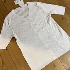 NATURAL BEAUTY BASIC リブニット カーディガン