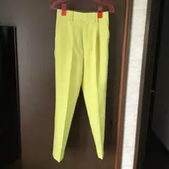 THE SHOP TK イエローカジュアルパンツのサムネイル