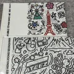 ATEEZ exhibition 東京限定 ハンカチセット①