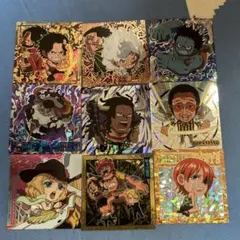 ワンピース大海賊シールウエハース12弾&11弾9枚セット