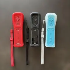 Wiiリモコン 3個セット ストラップ付き