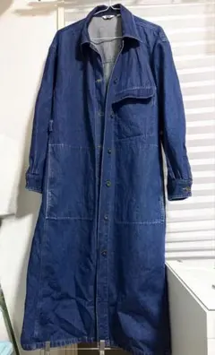 ユニクロ　ロングデニムコート、リラックスブルゾン