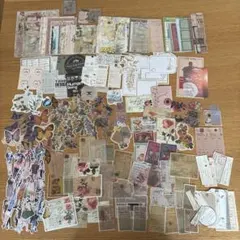 53番　コラージュ素材まとめ売り　250点