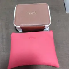トルコ航空 アメニティ LANVIN ポーチ ブラック ビジネス、エコノミー