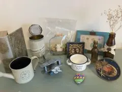 ヴィンテージ風インテリア小物セット