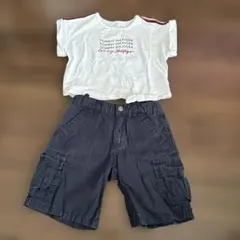 3T トミーヒルフィガー　キッズTシャツ　短パン　セットのサムネイル