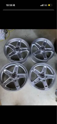 ④ LEASING 19インチ ホイール 前8.5j後9.5j メッキ浮きあり - メルカリ