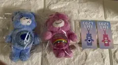 ☆POP MART ☆COZY LIFE☆ケアベア☆ブルーとピンク☆セット☆