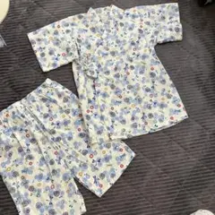 甚平 130サイズ トンボ柄