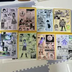 あだち充　あだち充展　55周年　シールくじびき　シールくじ　コンプリート