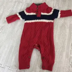 GAP ケーブルニットロンパース 3-6ヶ月