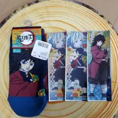 鬼滅の刃　グッズ　シール　靴下　4点セット