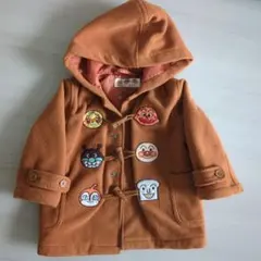 アンパンマン フード付きダッフルコート80cm